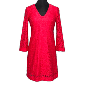 Taylor Red Lace Women’s Dress Size 2